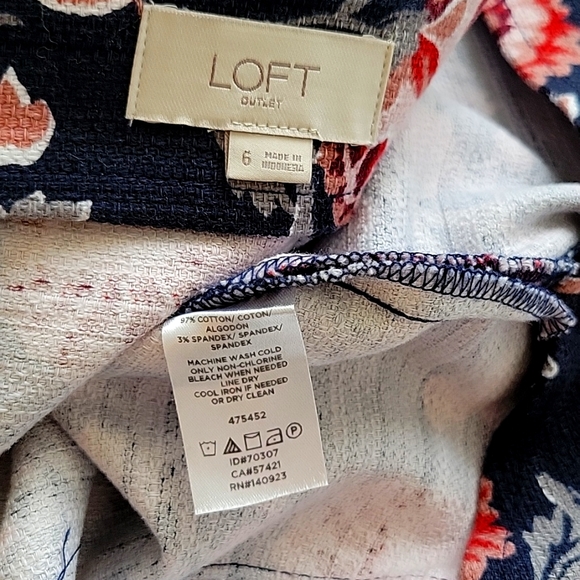 Loft brocade skirt - Picture 7 of 7